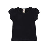 Baby Girls' Basic T-Shirt Short Sleeve Crewneck Tee