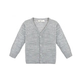 V-Neck Cardigan Sweater for Boys - Featuring Button Closure, Toddler to Youth