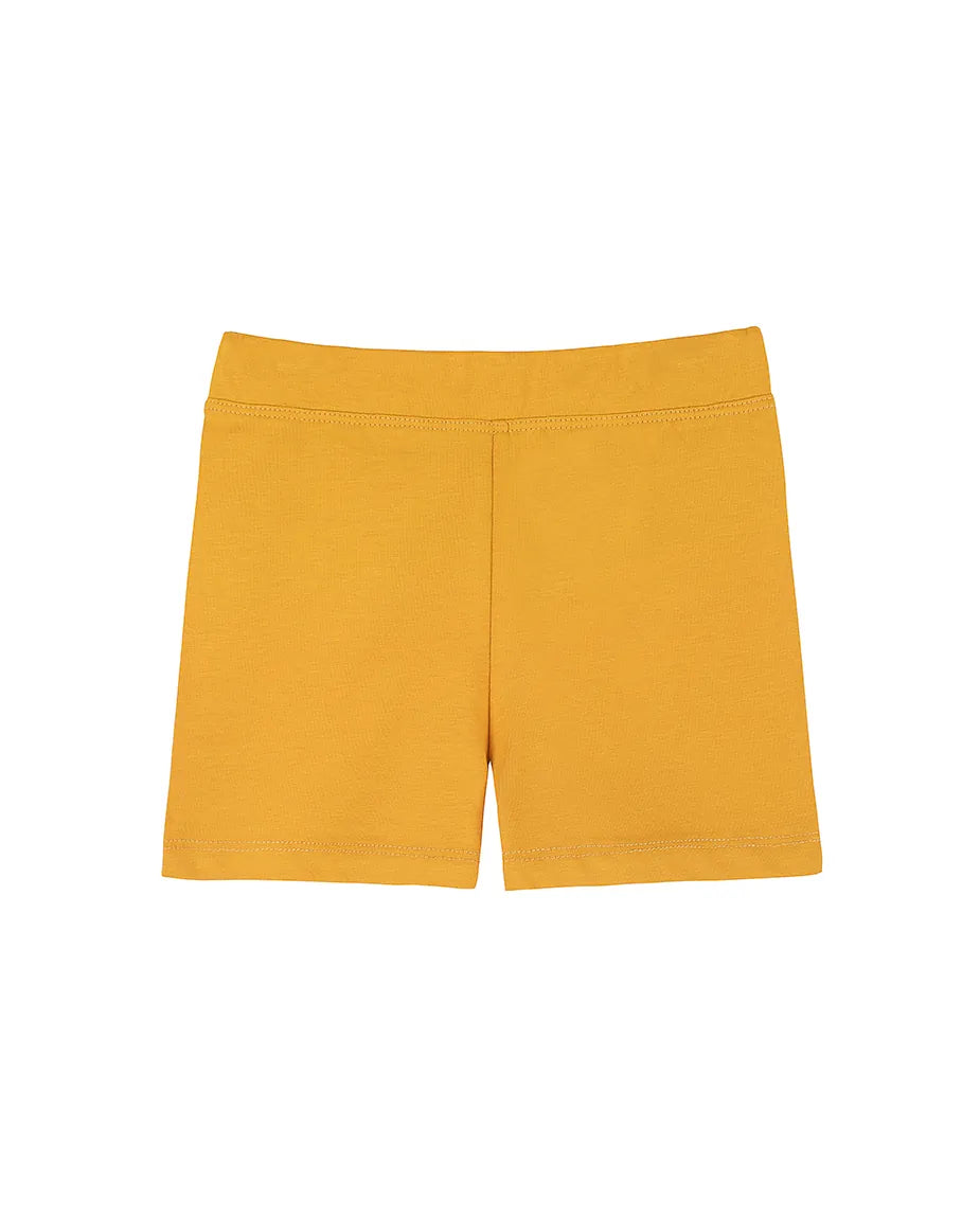 Big Girl Cotton Basic Solid Short