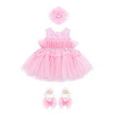 Baby Embellished Tulle Tutu Outfit Set