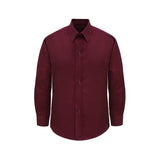 Boys' Button Down Shirt Solid Long Sleeve Dress Shirt