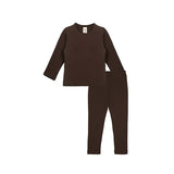 Big Girls Cotton Crewneck Basic T-Shirt & Leggings Set