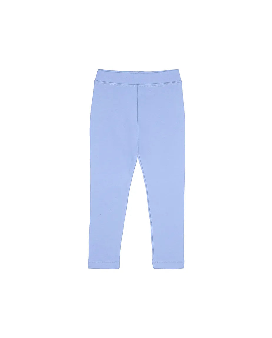 Little Girls Basic Solid Full Length Cotton Soft Legging
