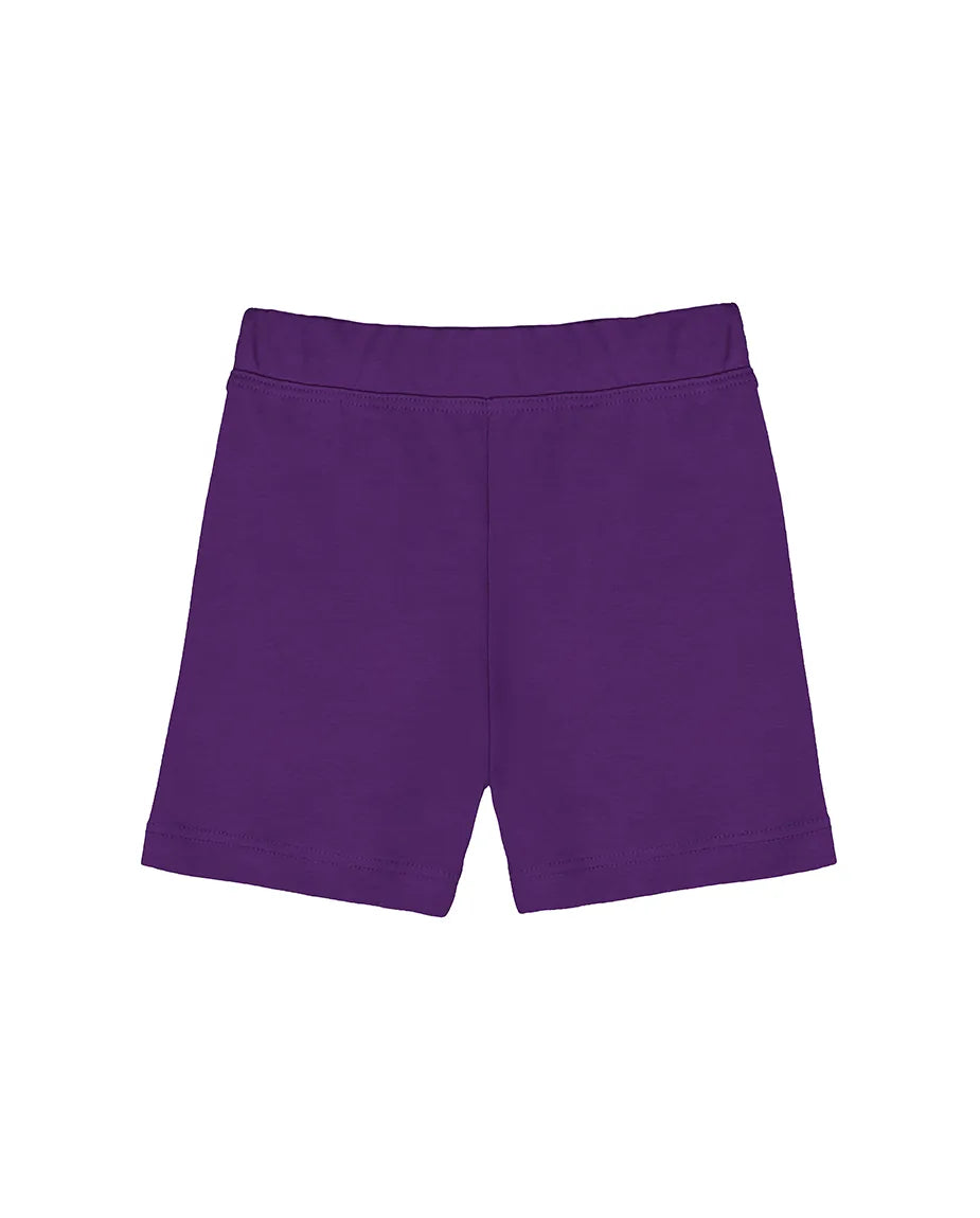 Big Girl Cotton Basic Solid Short