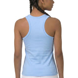 Girls' Soft Solid Cotton Blend Racerback Tank Top