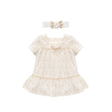 Baby Girls' Princess Dress with Headband