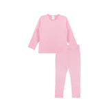 Big Girls Cotton Crewneck Basic T-Shirt & Leggings Set