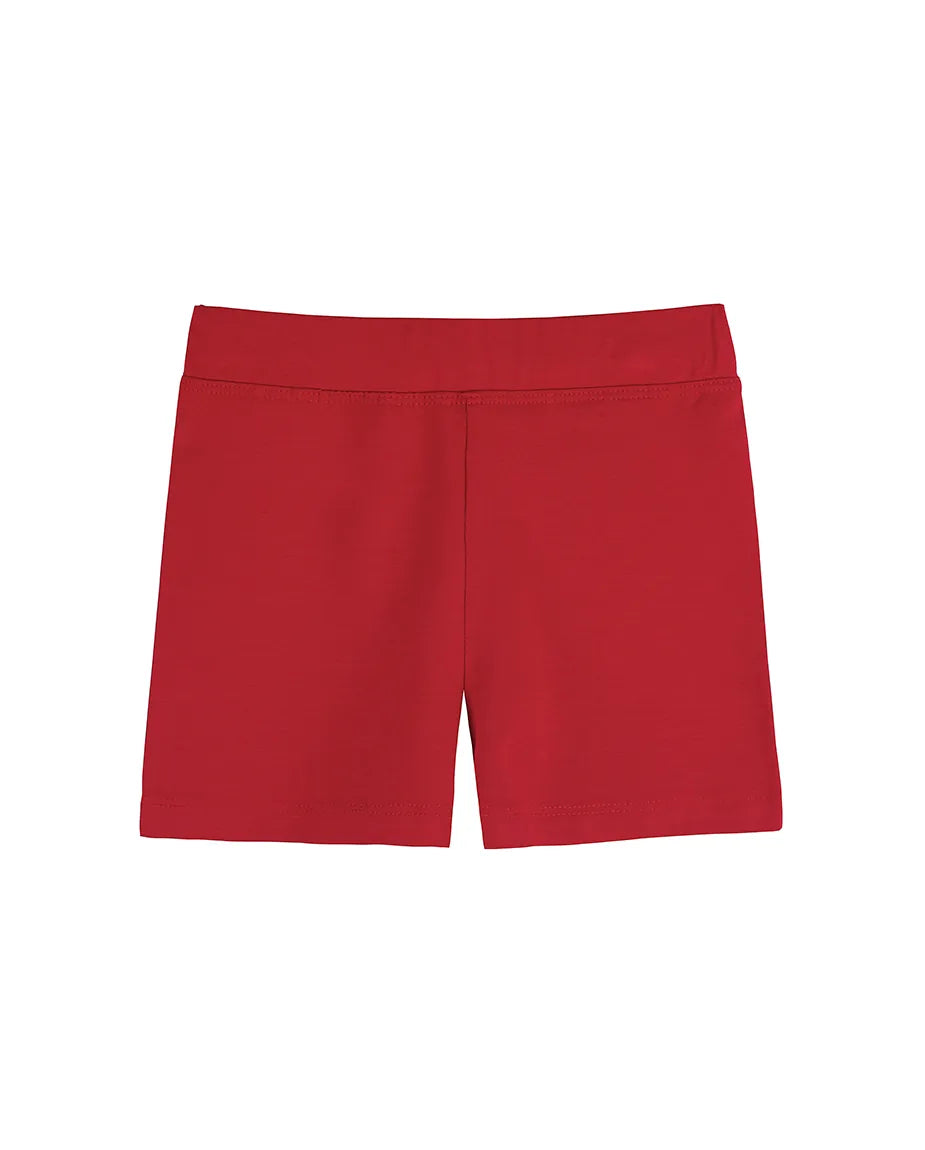 Big Girl Cotton Basic Solid Short