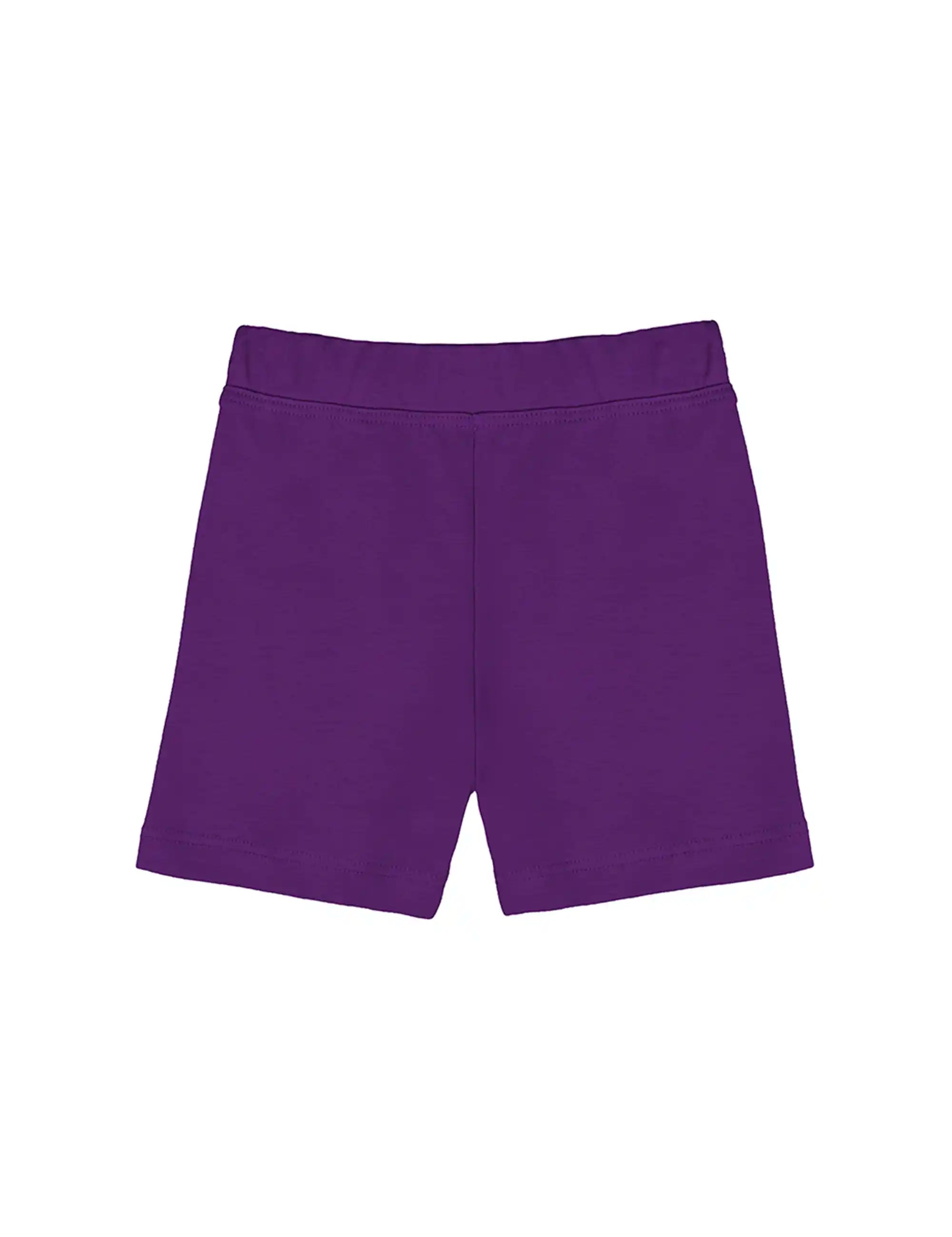 Girls' Basic Solid Soft Dance Short for Gymnastics or Under Skirts