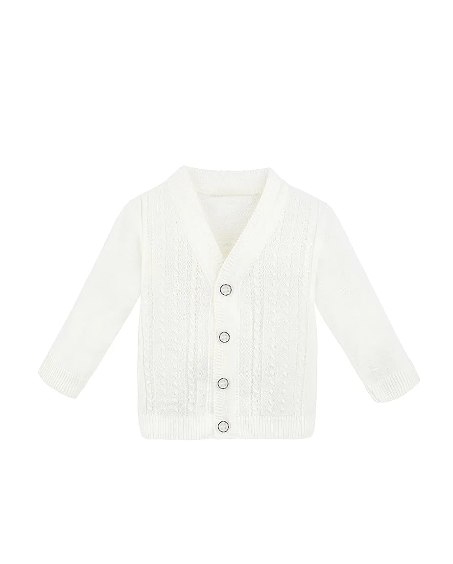 Baby Cable-Knit Button Down Cardigan Sweater