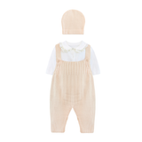 Baby 3-Piece Knit Jumpsuit Set