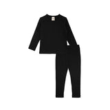 Big Girls Cotton Crewneck Basic T-Shirt & Leggings Set