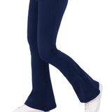 Girls Flare Leggings Dance Bottoms High Waisted Bootcut Yoga Pants