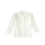 Baby Heart Detailed Knit Cardigan