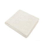 Baby Girl Cotton Knit Heart Receiving Blanket
