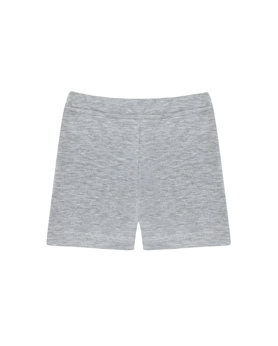 Big Girl Cotton Basic Solid Short