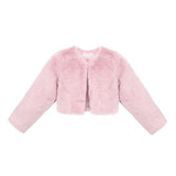 Girls' Bolero Cozy Faux Fur Jacket Shrug