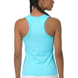 Girls' Soft Solid Cotton Blend Racerback Tank Top