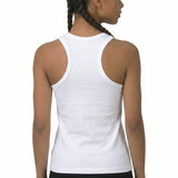 Girls' Soft Solid Cotton Blend Racerback Tank Top