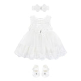 Newborn Lace Tulle Princess Gown Set