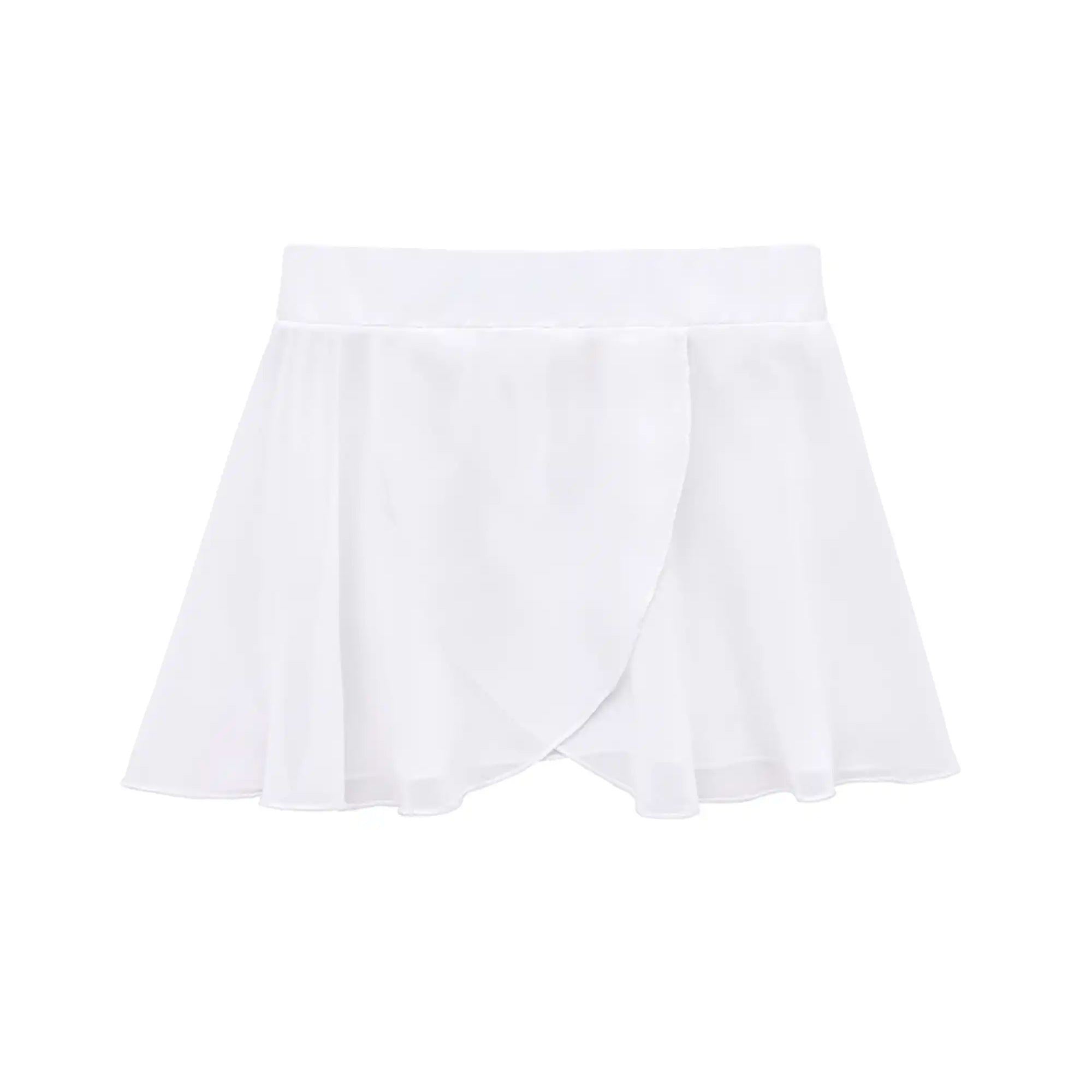 Girls Ballet Skirt Chiffon Wrap/Pull-On Dance Skirt