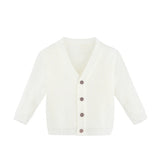 Boys Classic Knit V-Neck Cardigan Sweater