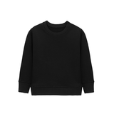 Boys Basic Crewneck Long Sleeve Pullover Cotton Kids Sweatshirt