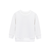 Boys Basic Crewneck Long Sleeve Pullover Cotton Kids Sweatshirt