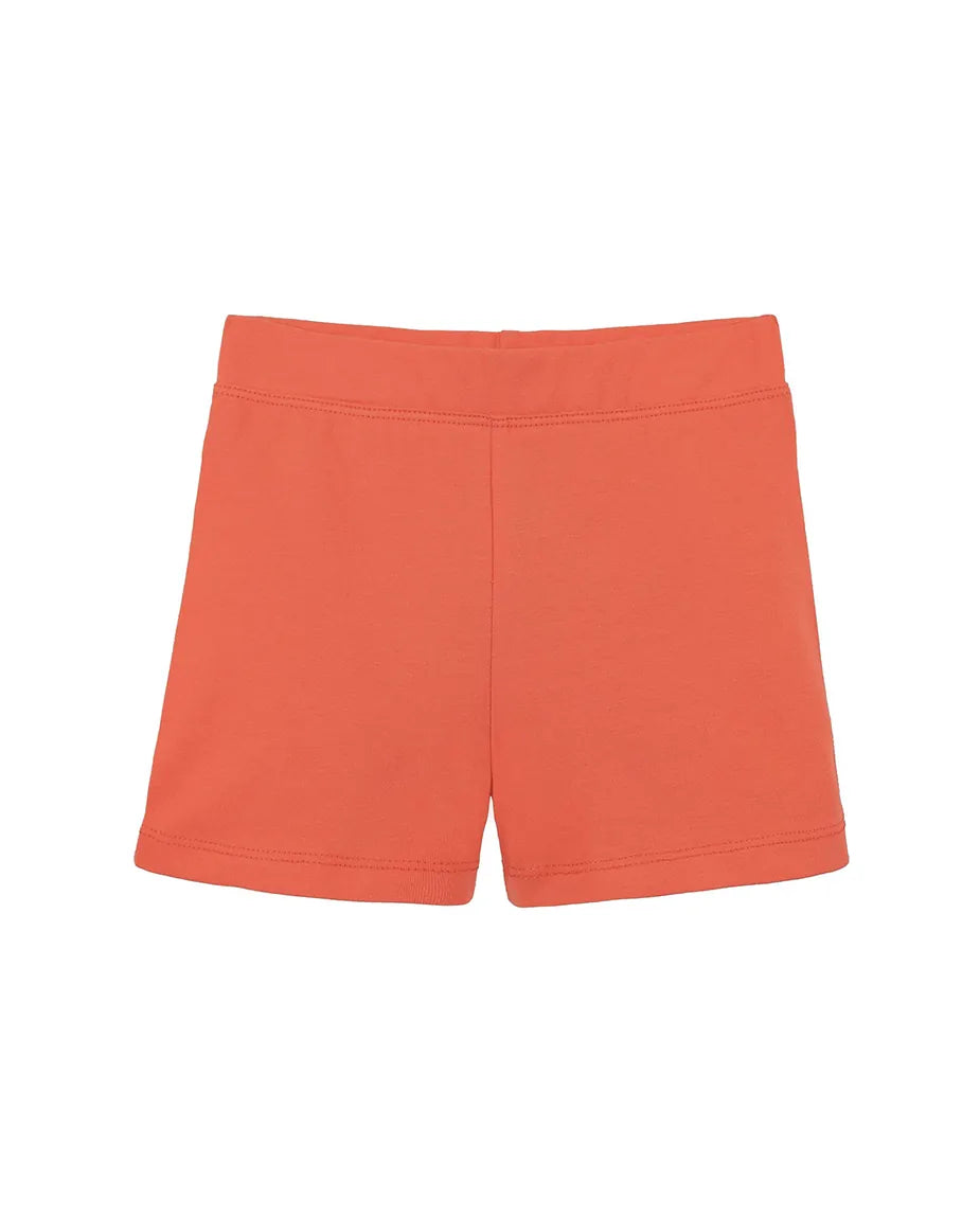 Big Girl Cotton Basic Solid Short