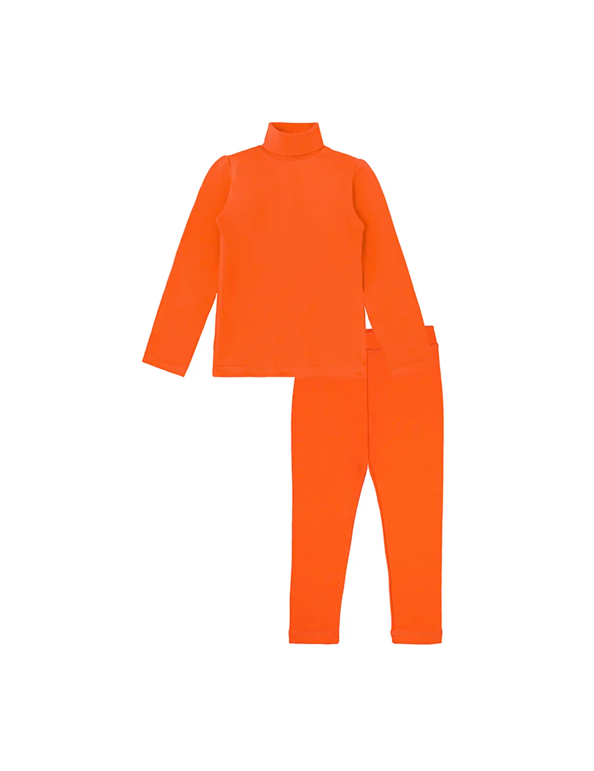 Girls' Long Sleeve Turtleneck Shirt and Leggings, Big & Toddler Girls' Clothings