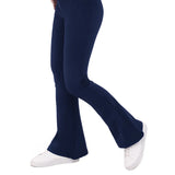 Girls High Waisted Bootcut Yoga Pant