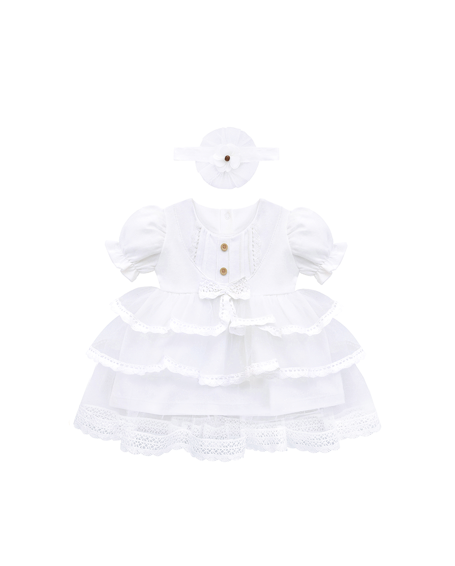 Baby Girl Newborn Puff Short Sleeve Unique Tutu Skirt Dress