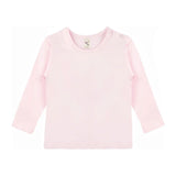 Baby Girls' Basic Long Sleeve Round Neck T-Shirt