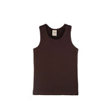 Girls' Soft Solid Cotton Blend Racerback Tank Top / 8 to 10 Years