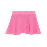 Girls Ballet Skirt Chiffon Wrap/Pull-On Dance Skirt