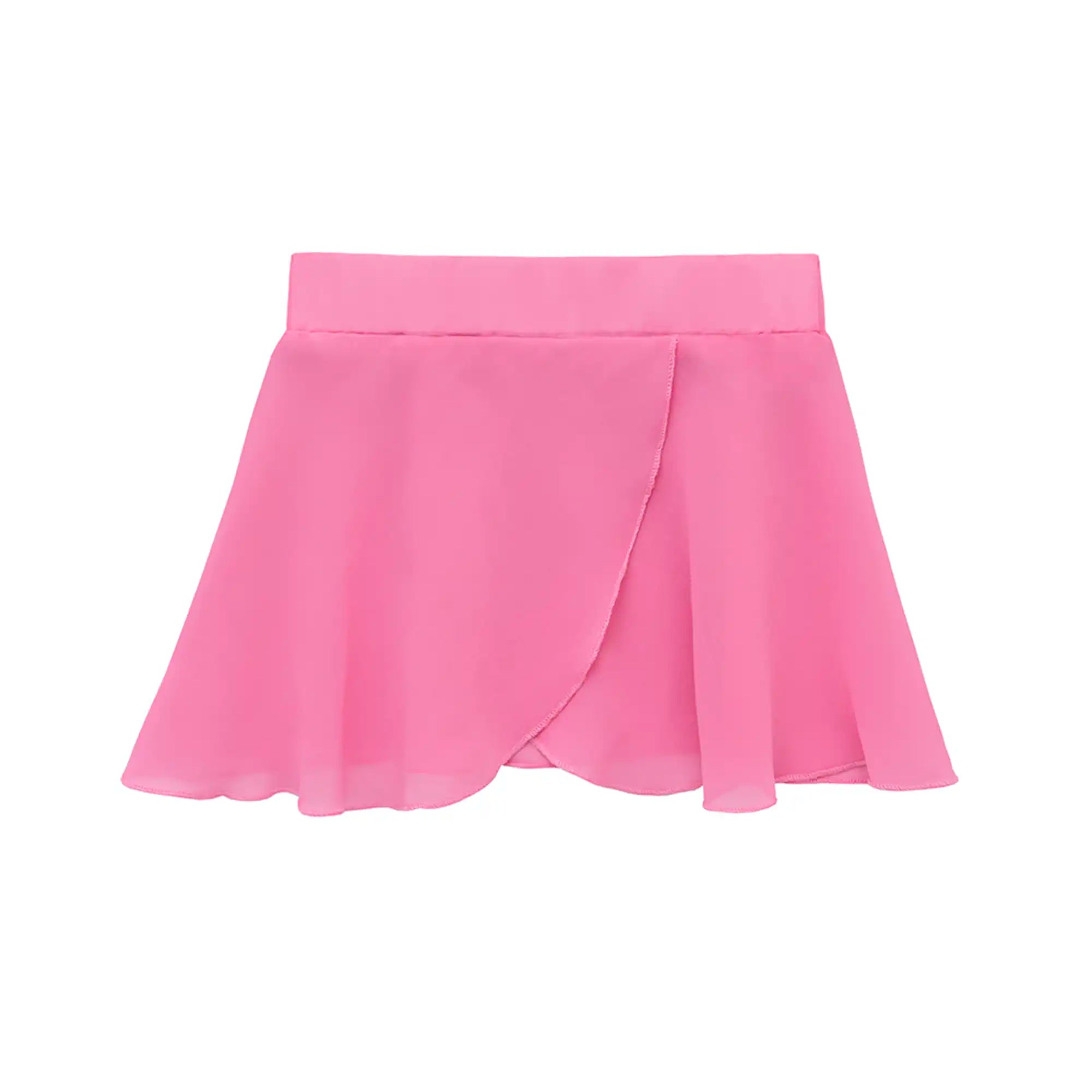 Girls Ballet Skirt Chiffon Wrap/Pull-On Dance Skirt