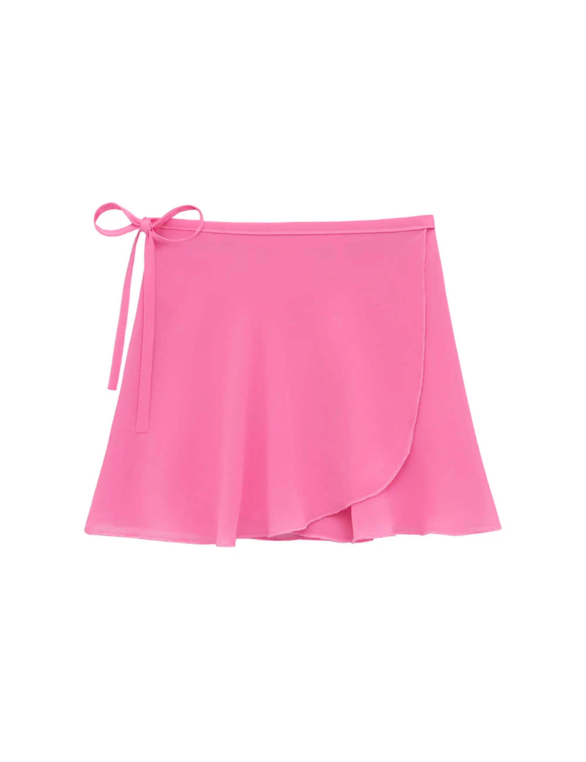 Girls Ballet Skirt Chiffon Wrap/Pull-On Dance Skirt