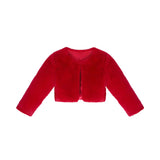 Girls' Bolero Cozy Faux Fur Jacket Shrug