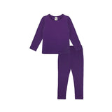 Toddler Cotton Basic Crewneck Solid T-Shirt & Leggings Set
