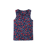 Girls' Soft Solid Cotton Blend Racerback Tank Top / 8 to 10 Years