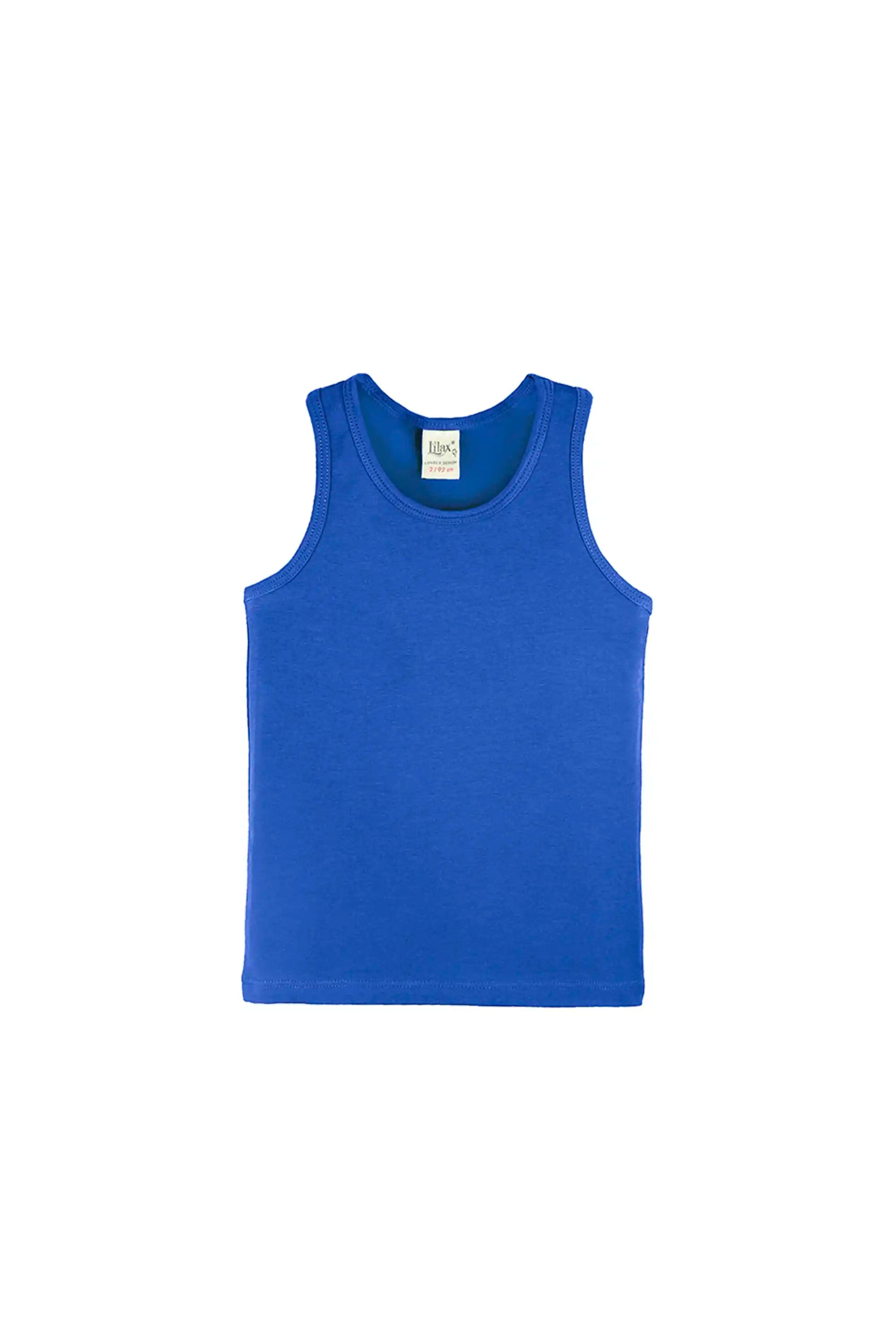 Girls' Soft Solid Cotton Blend Racerback Tank Top
