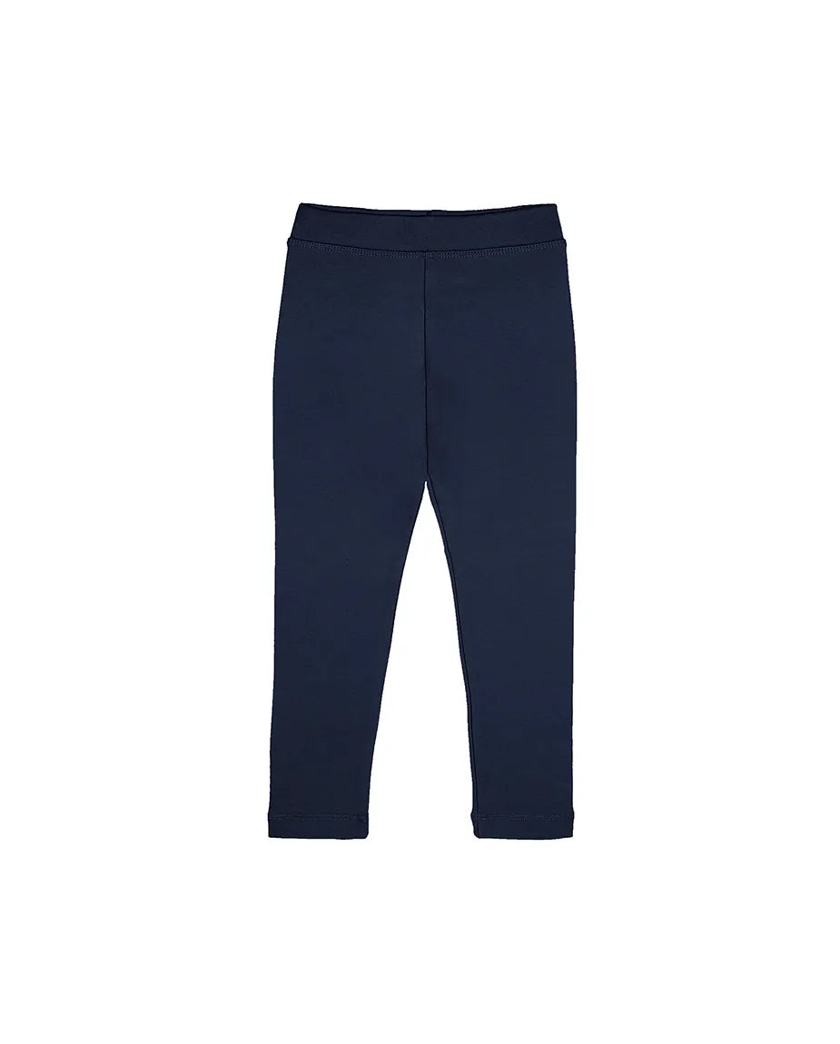 Little Girls Basic Solid Full Length Cotton Soft Legging
