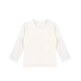 Baby Cotton Long Sleeve Basic Crewneck T-Shirt