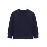 Boys Basic Crewneck Long Sleeve Pullover Cotton Kids Sweatshirt