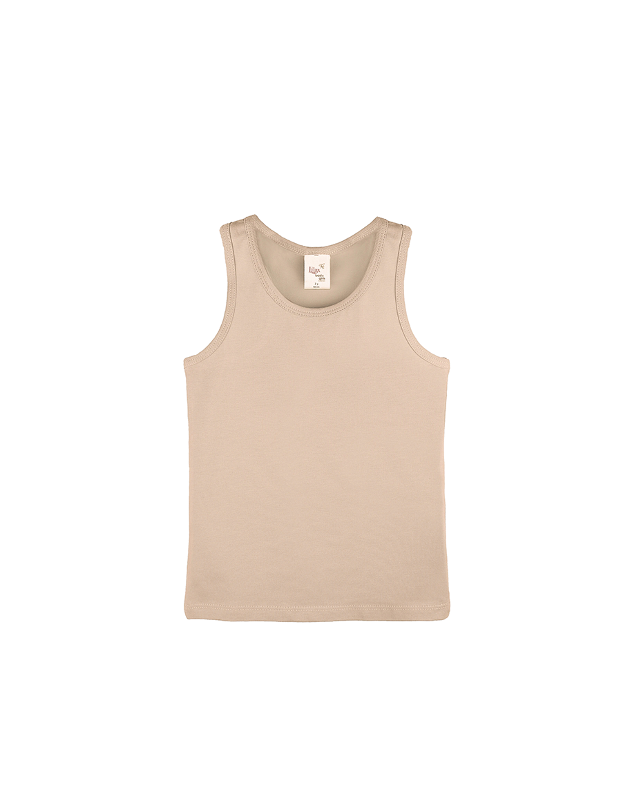 Big Girl Cotton Basic Racerback Tanktop