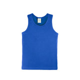 Girls' Soft Solid Cotton Blend Racerback Tank Top
