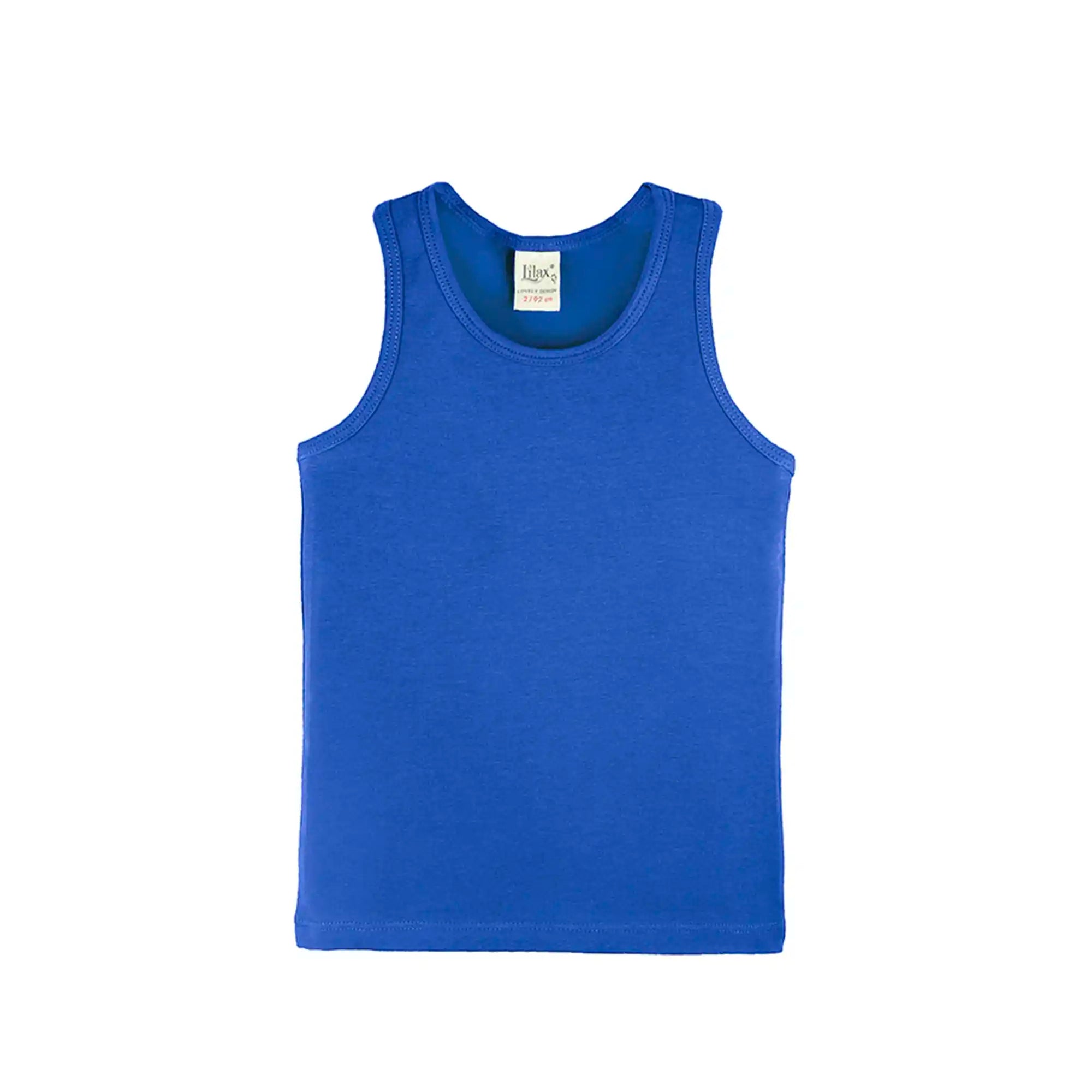 Girls' Soft Solid Cotton Blend Racerback Tank Top