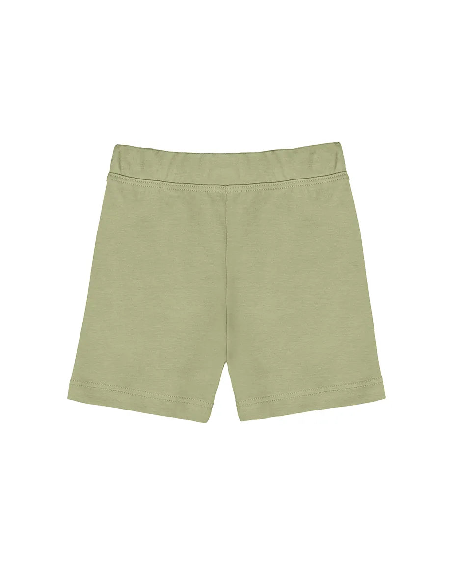 Big Girl Cotton Basic Solid Short