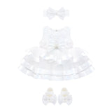 Baby Embellished Lace Detailed Tulle Gown Set
