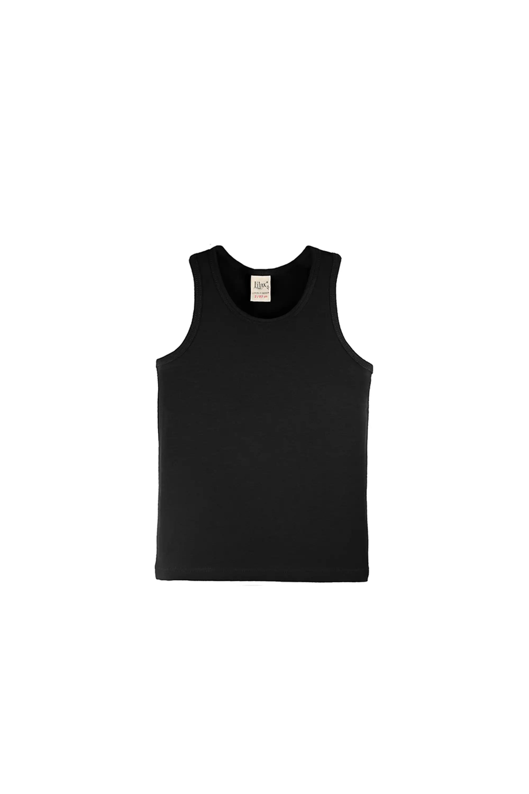 Girls' Soft Solid Cotton Blend Racerback Tank Top